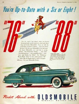 1950 Oldsmobile Futuramic 88 4 Door
